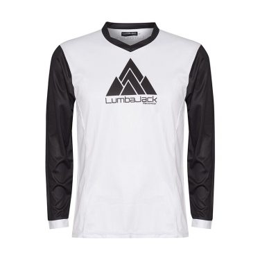 "Peak Series" - LumbaJack Race Jersey White / Black