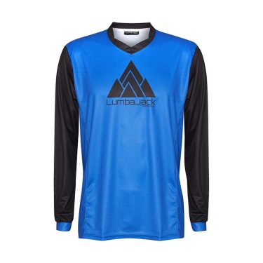 "Peak Series" - LumbaJack Race Jersey Blue / Black